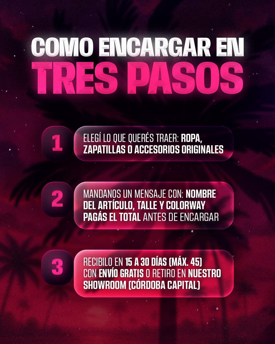 Encargos Personalizados