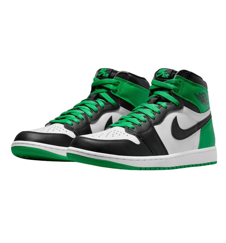 Jordan 1 High Lucky Green Toe - 1