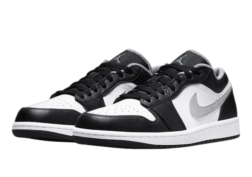 Jordan 1 Low Black White Grey - 1