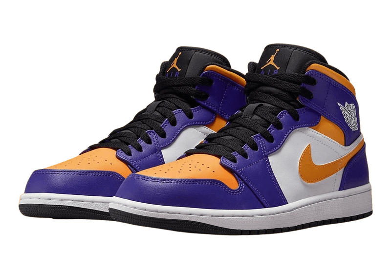 Jordan 1 Mid Lakers - 1