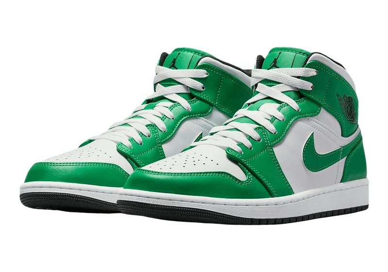 Jordan 1 Mid Lucky Green - 1