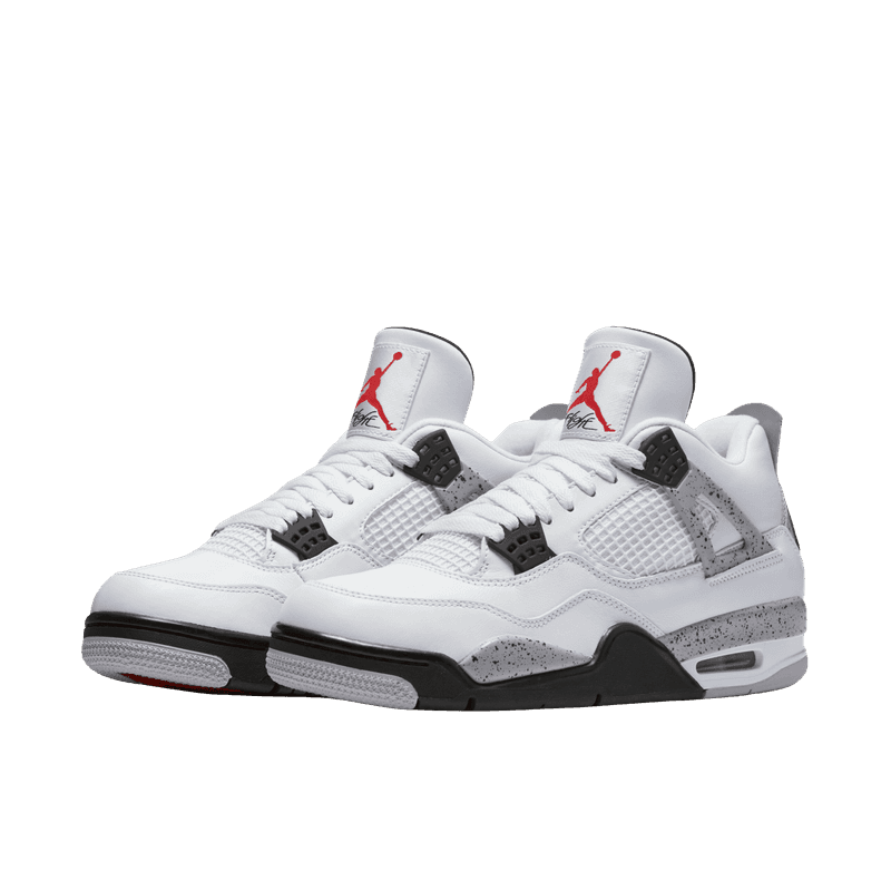 Jordan 4 White Cement - 1
