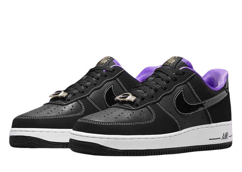 Air Force 1 Champs Black Purple - 1
