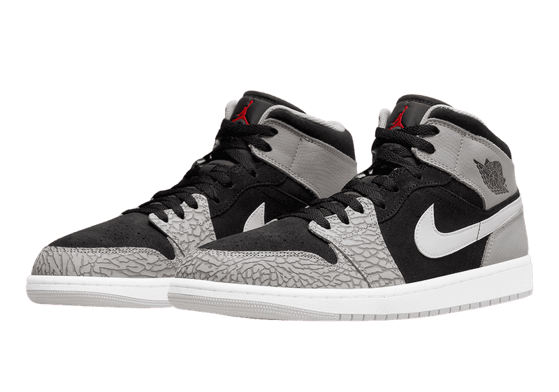 Jordan 1 Mid Elephant Print - 1