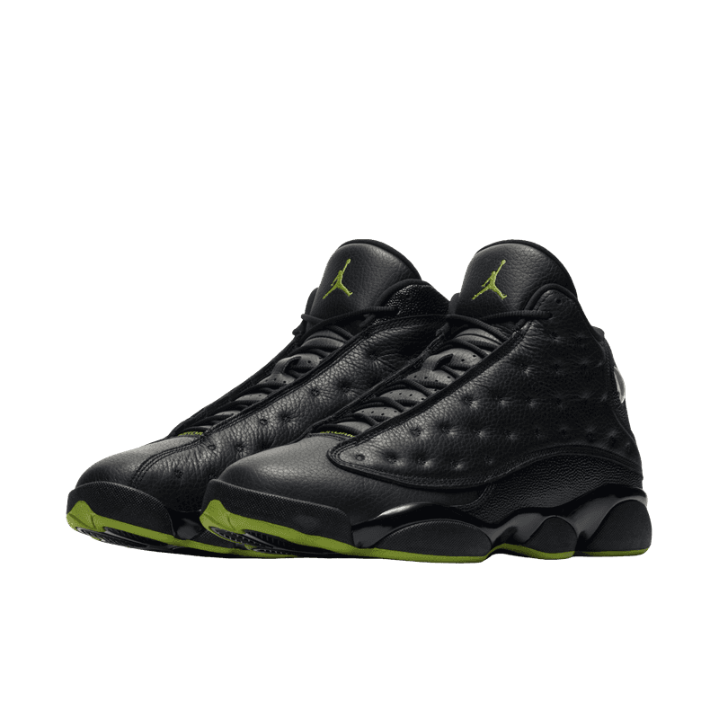 Jordan 13 Black Dark Green - 1