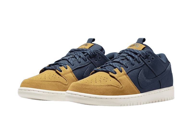Dunk Low Sb Midnight Navy Desert Ochre - 1