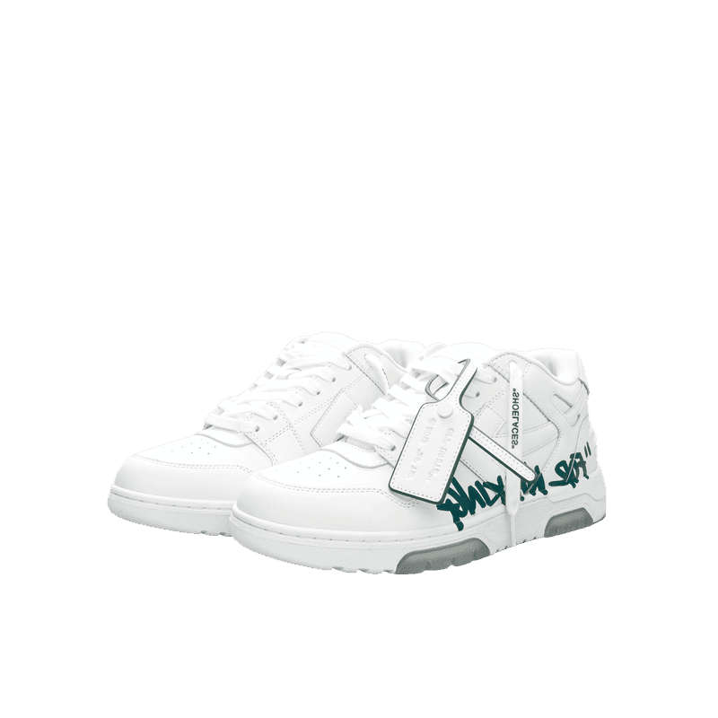 Off White Out Of Office For Walking White Green - 1