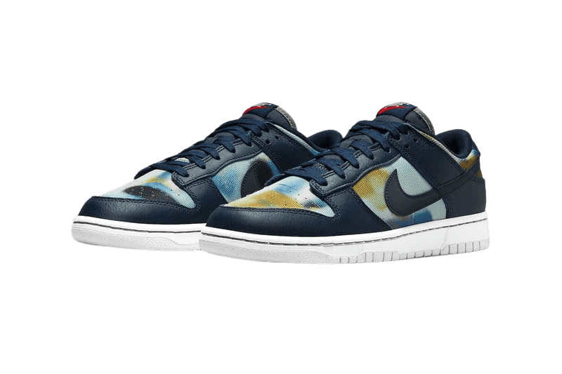 Dunk Low Graffiti Navy - 1