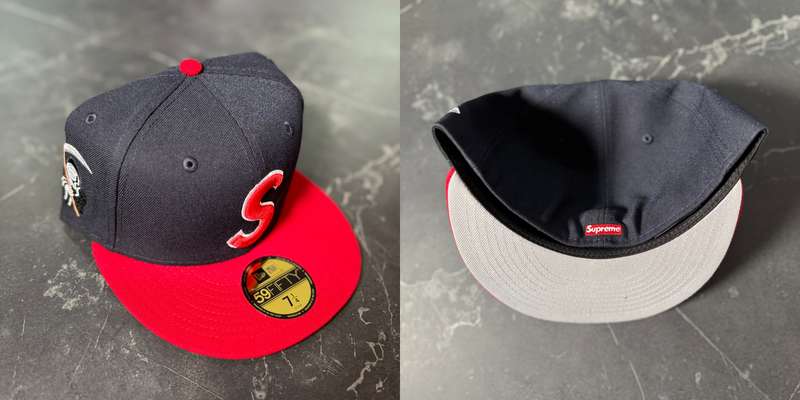 Supreme New Era Reaper S Logo Black/Red