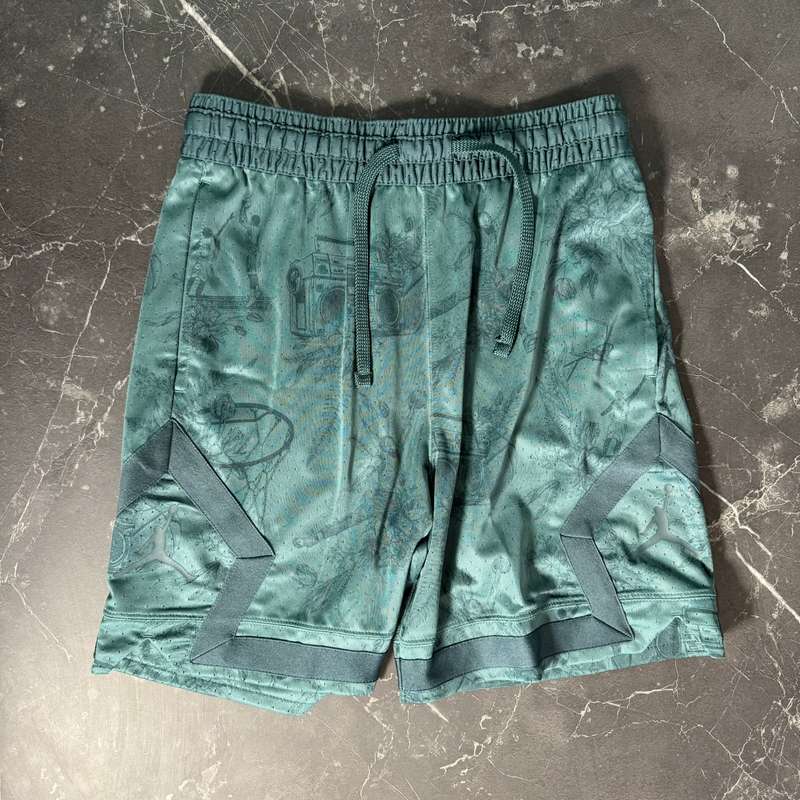 Jordan Diamond Green Printed Short - 1