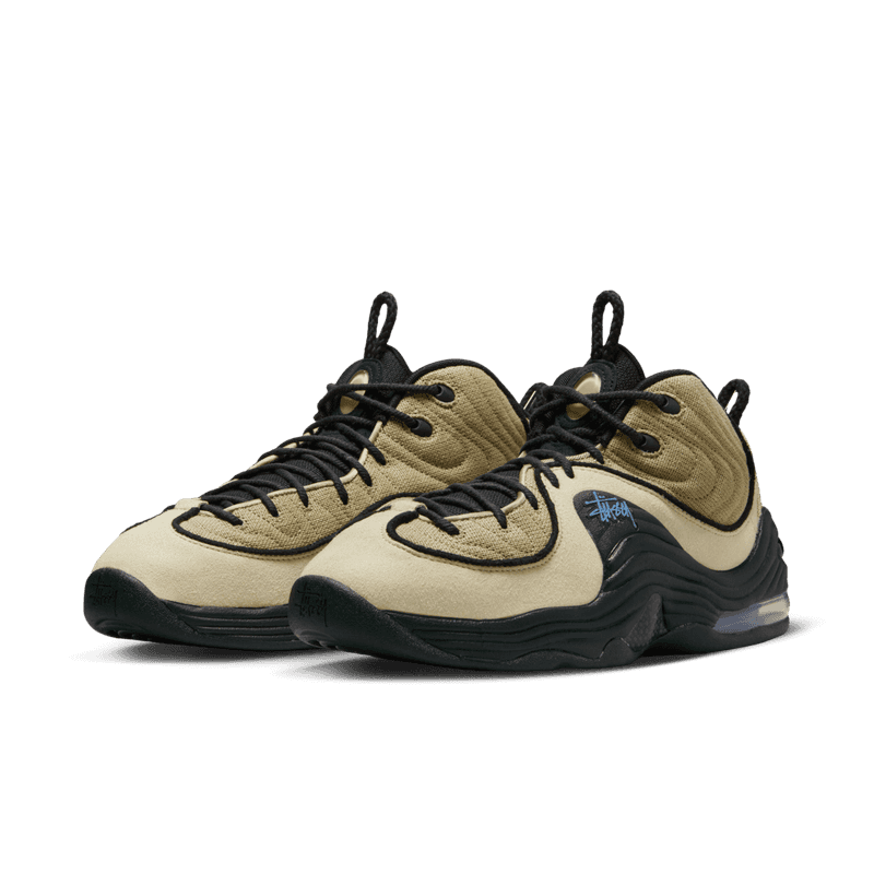 Air Penny 2 Stussy Rattan Limestone - 1