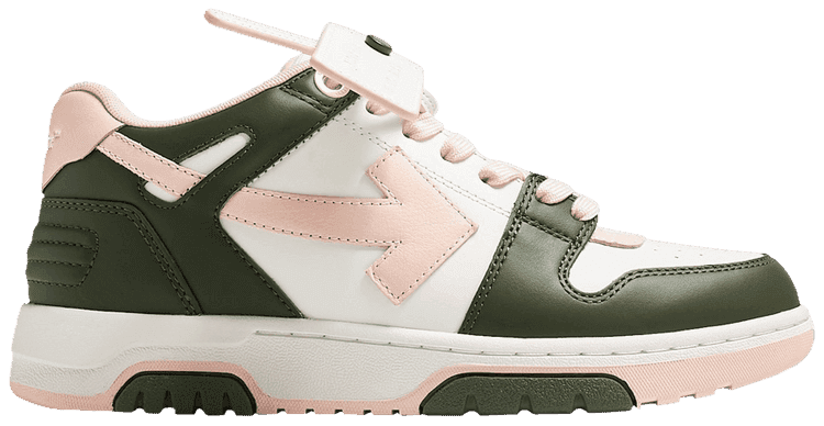Off-White Out Of Office White Green Pink - 1
