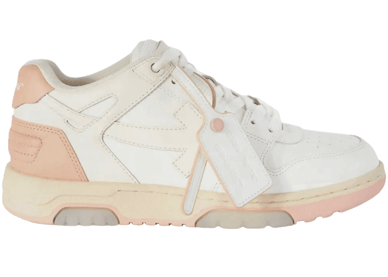 Off-White Out Of Office White Pink Beige - 1