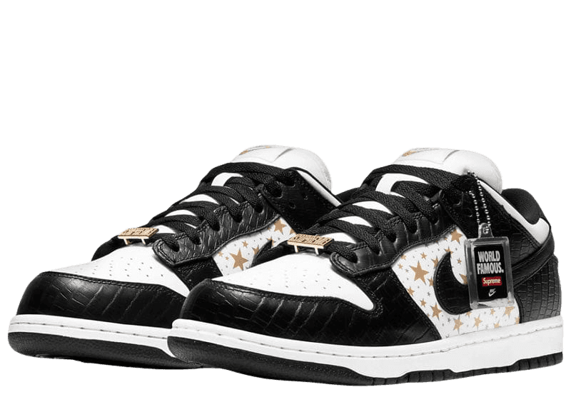Dunk Low Sb Supreme Stars Black - 1