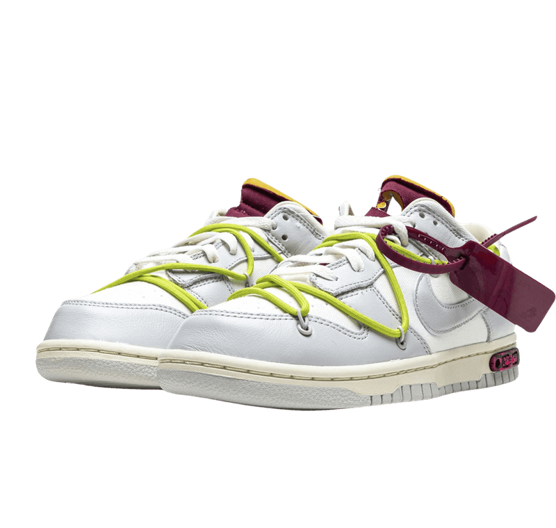 Dunk Low Off-White Lot 8 - 1