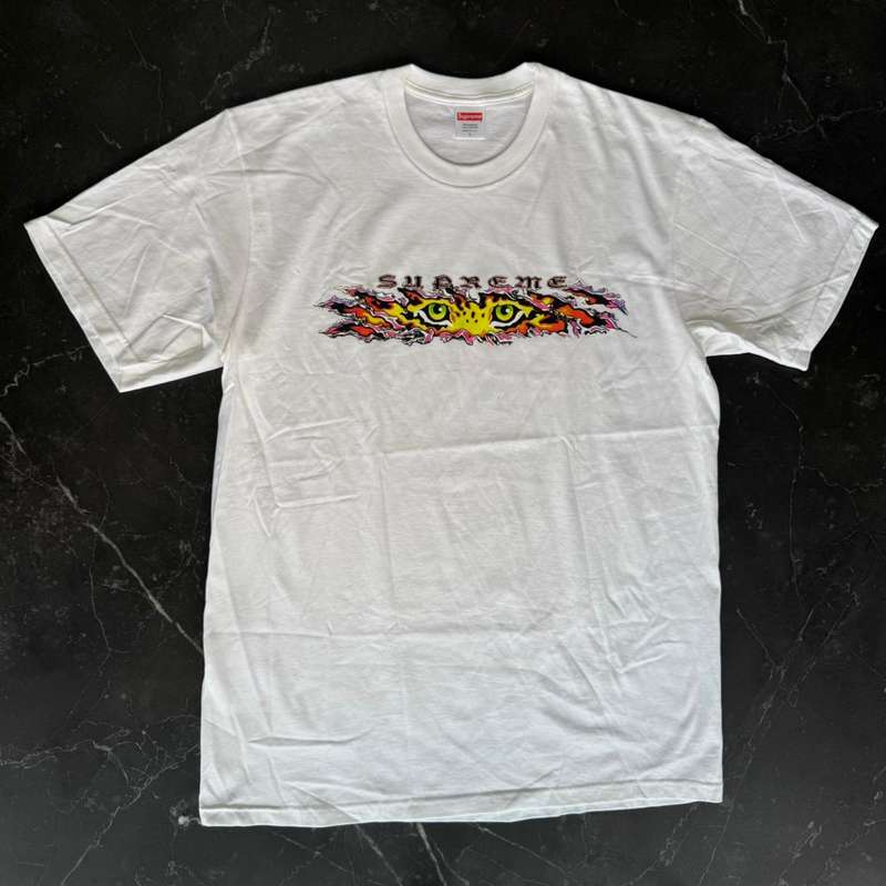 Supreme Eyes White Tee - 1