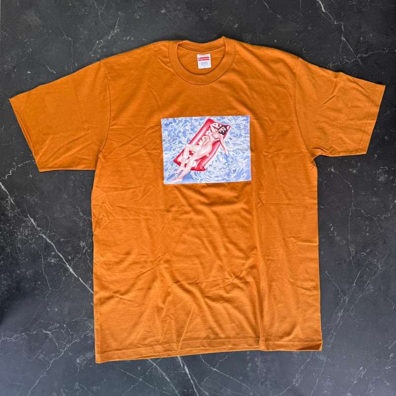 Supreme Float Brown Tee  - 1