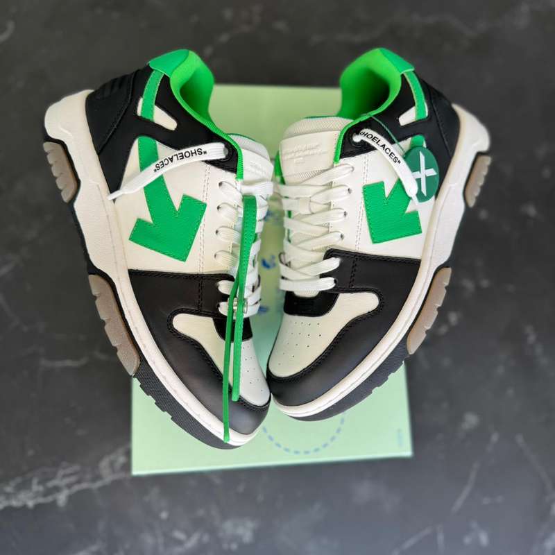 Off-White Out Of Office Green Black - 1
