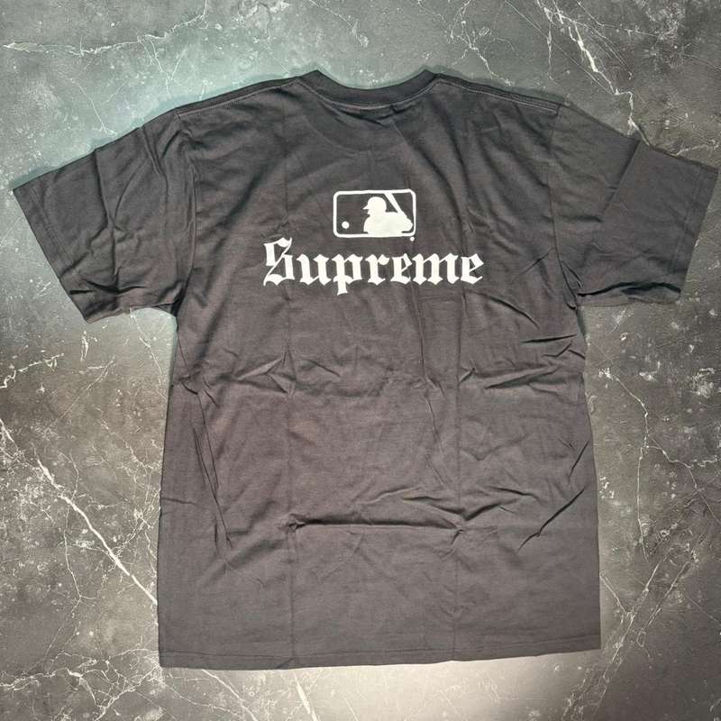 Supreme MLB Black Tee 2