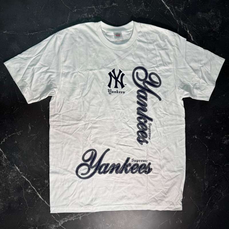 Supreme MLB White Tee - 1