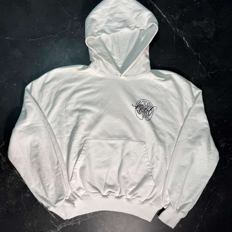 Off-White Hand Arrow White Hoodie - 1