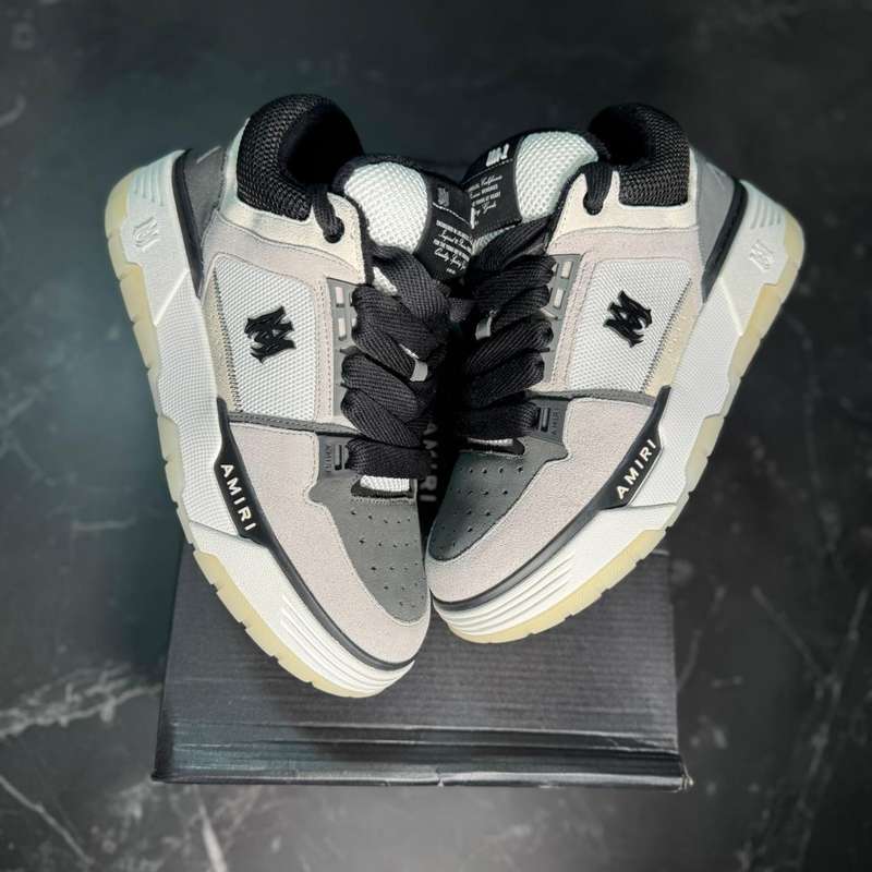Amiri Ma-1 White Black - 1