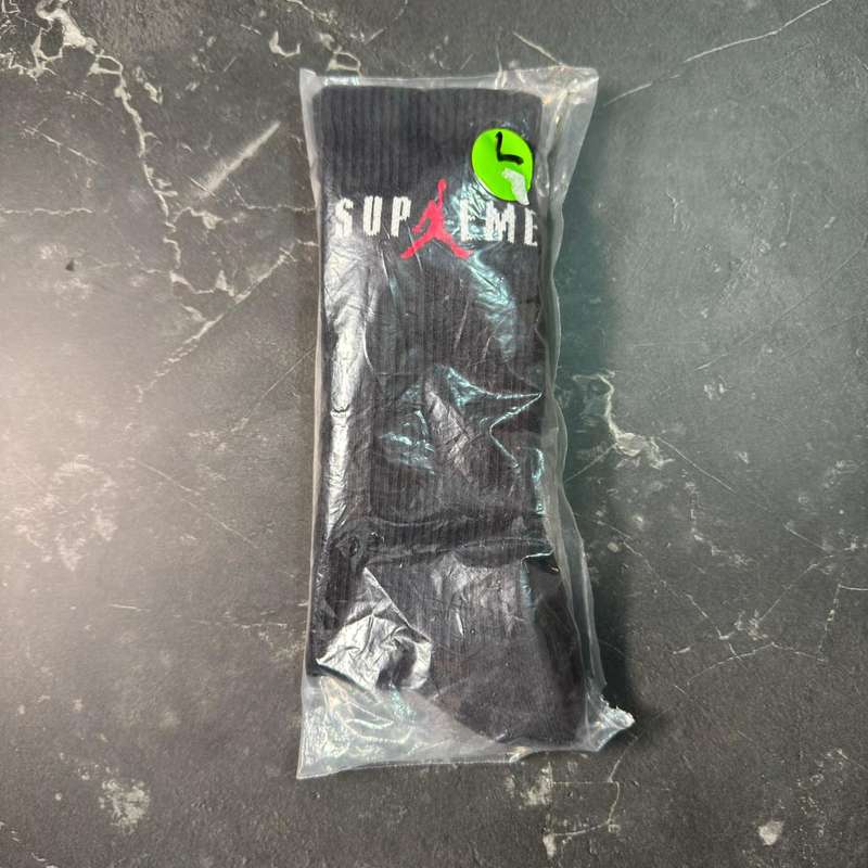 Jordan Supreme Black Socks