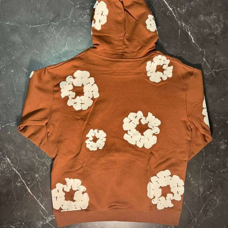 Denim Tears Brown Hoodie 2