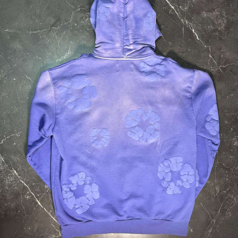 Denim Tears Washed Blue Hoodie 2