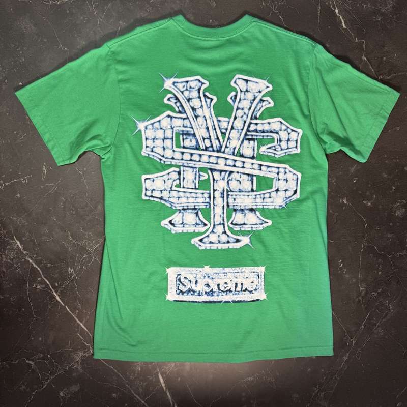 Supreme Snowman Green Tee 2