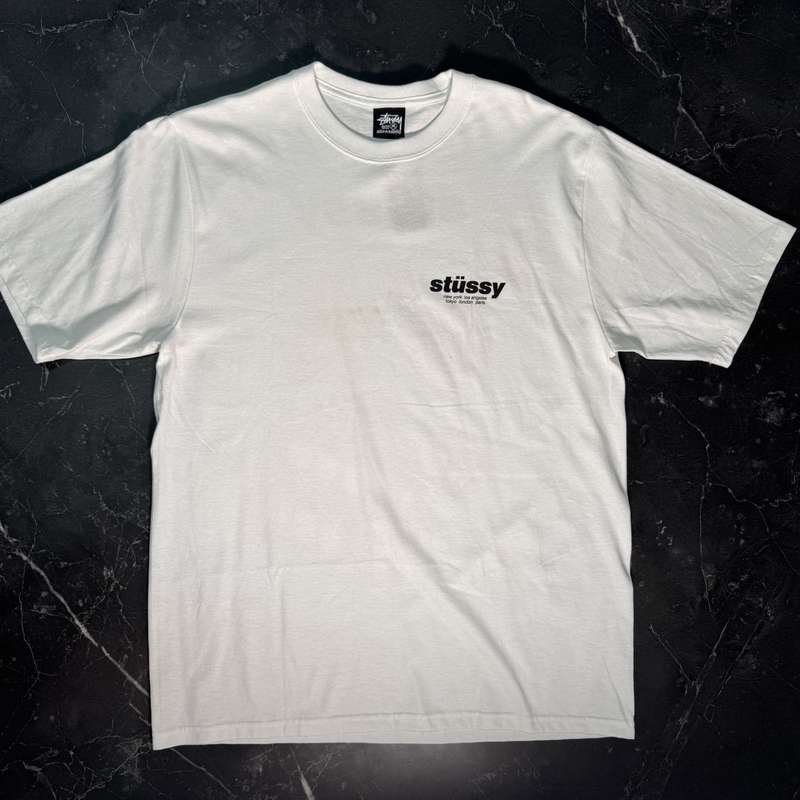 Stussy Rollers White Tee 2