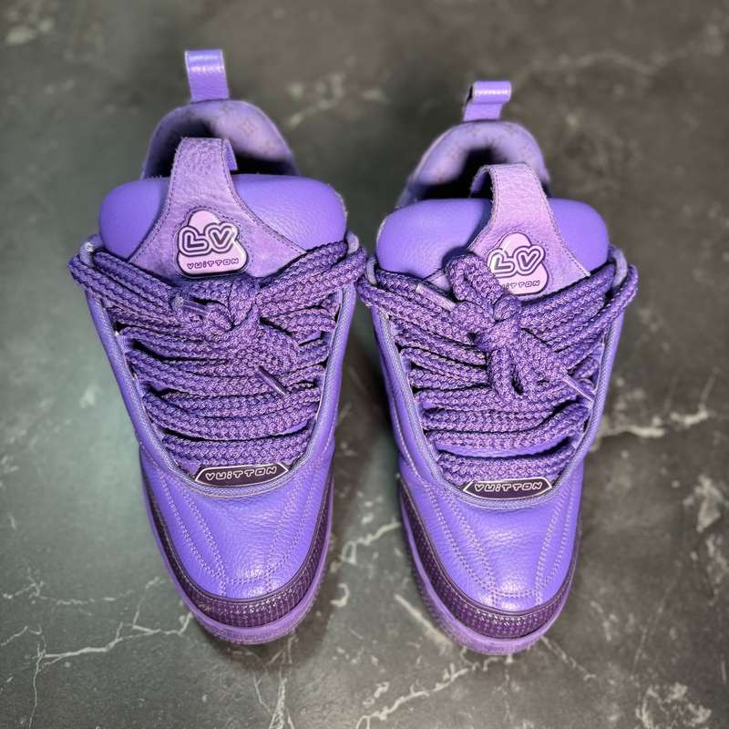 Louis Vuitton Skate Purple Monogram Flower 2