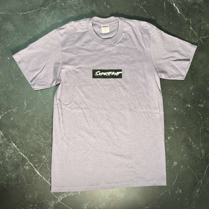 Supreme Futura Box Logo Purple Tee