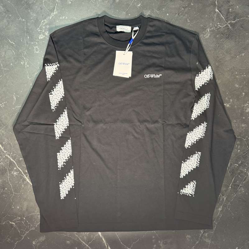 Off-White Pixel Diagonal Skate LS