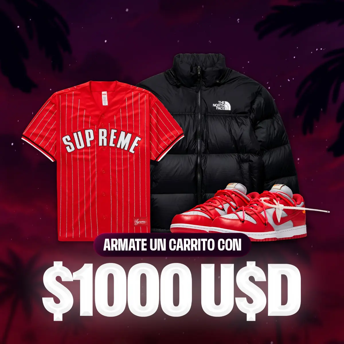 Armá tu look con $1000