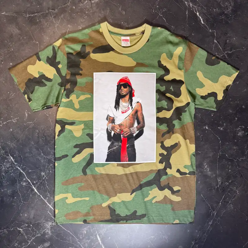 Supreme Playboi Carti Camo Tee - 1
