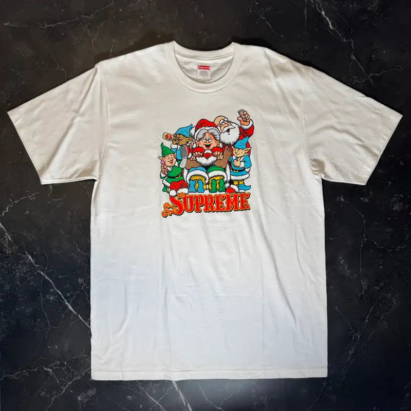 Supreme Naughty White Tee - 1