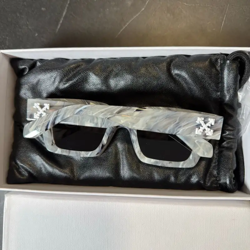 Off-White Virgil Marble Sunglasses 3