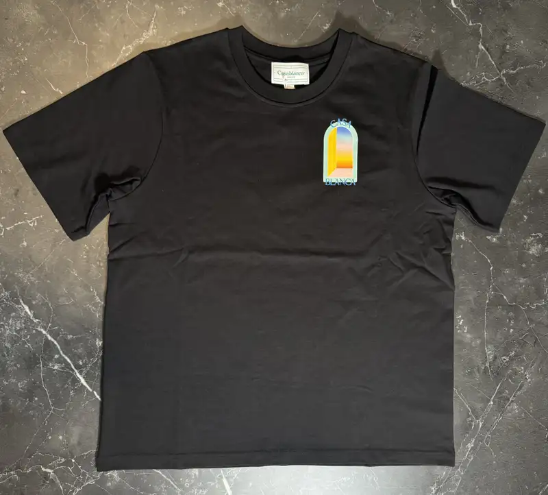 Casa Blanca L Arc Colore Black Tee - 1