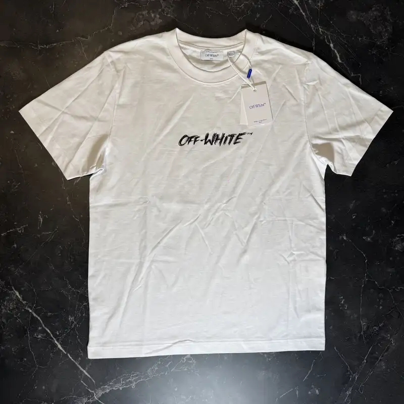 Off-White Chalk Arrow White Tee 2