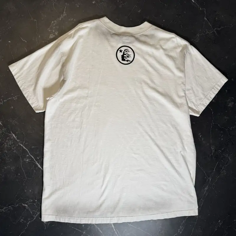 Hellstar Box Logo Red White Tee 2