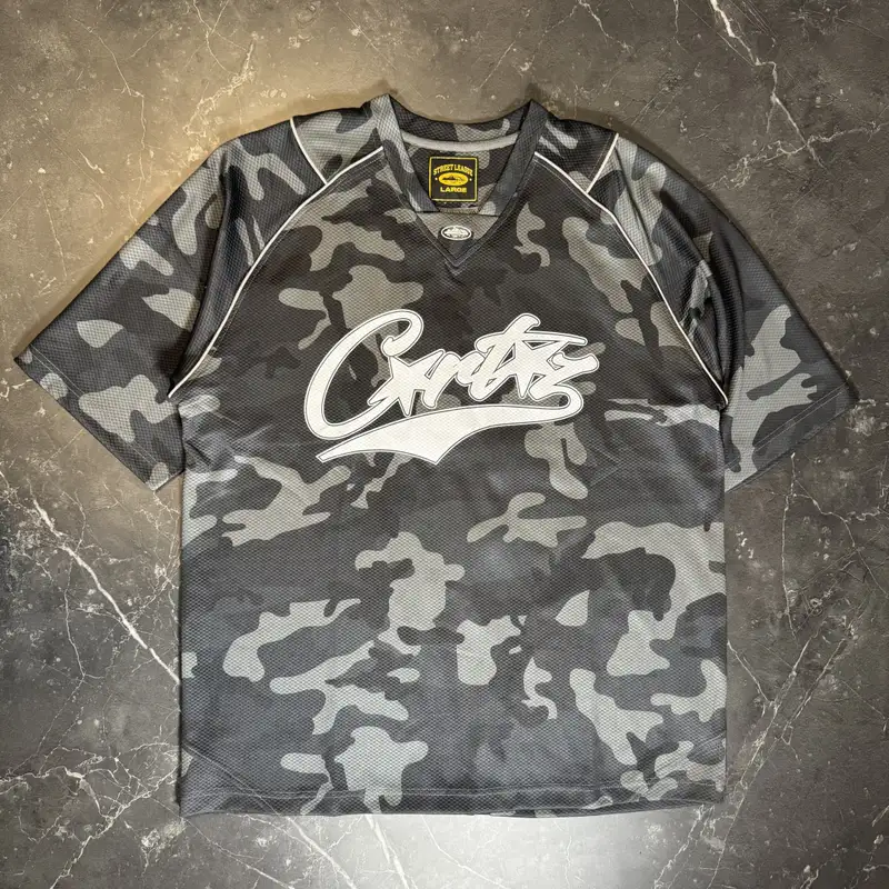 Corteiz BTR Practice Black Camo Jersey - 1