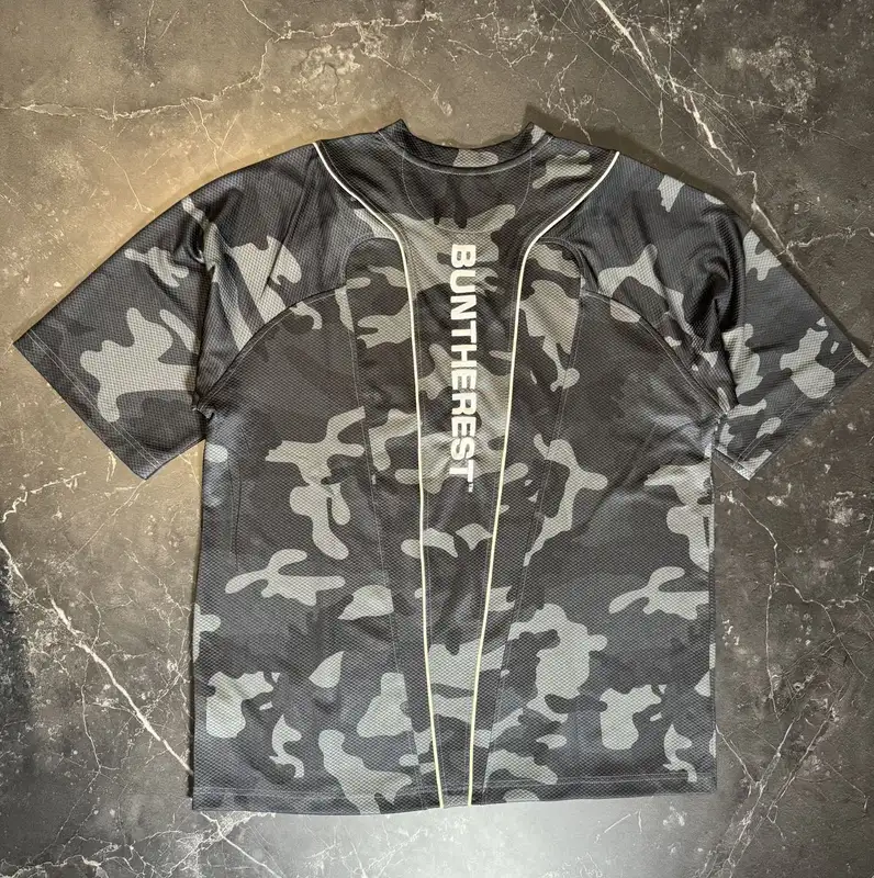 Corteiz BTR Practice Black Camo Jersey 2