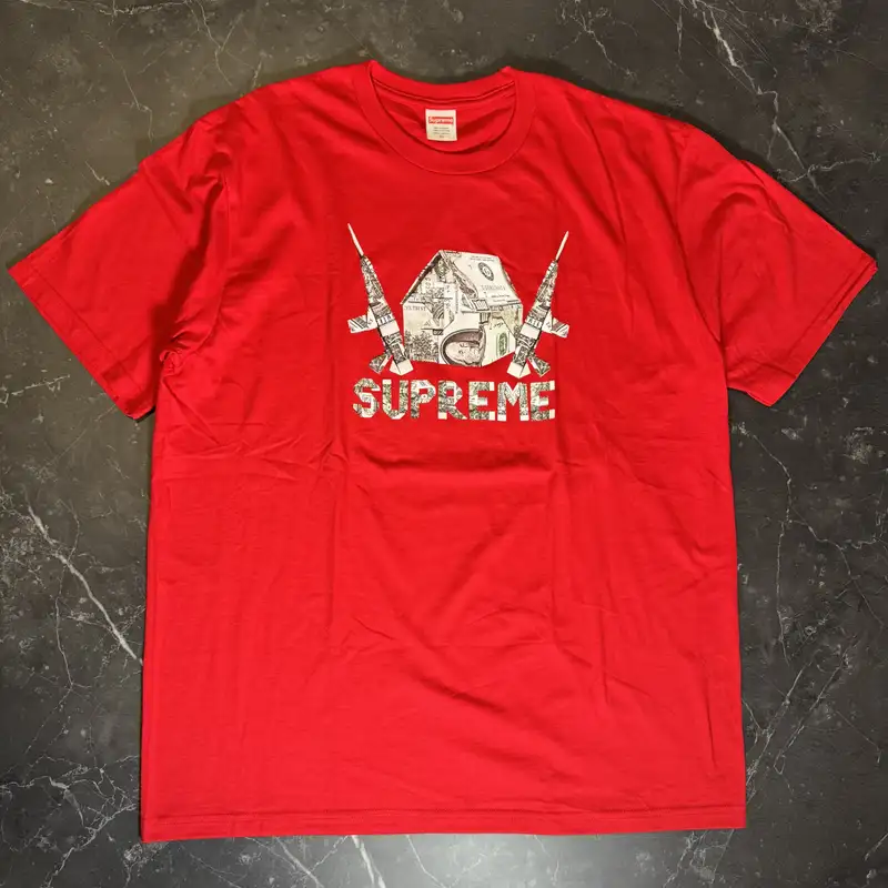 Supreme Origami Red Tee - 1