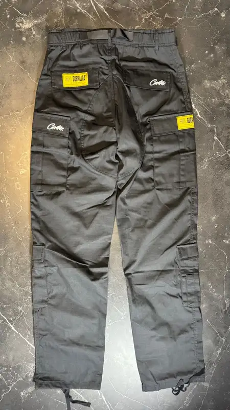 Corteiz Alcatraz Cargo Pant Black 2
