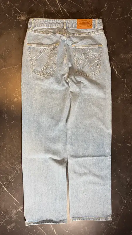 Corteiz Allstarz Baggy Jeans Stonewash - 1