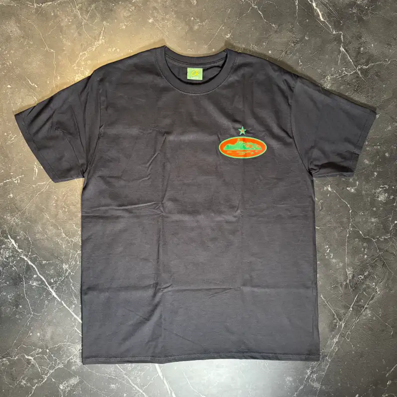 Corteiz Morocco Black Tee - 1