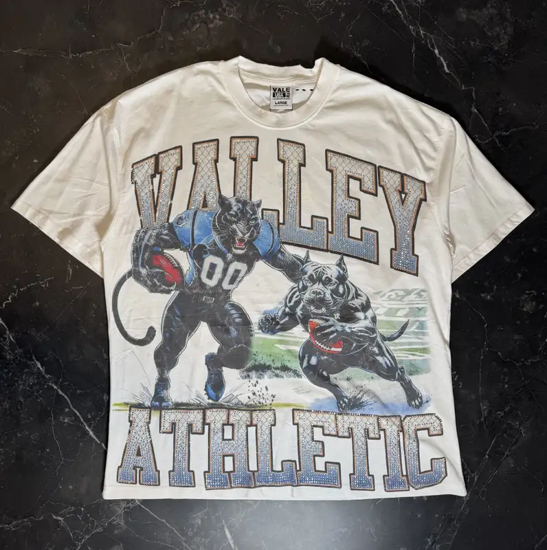 Vale Forever Athletic Wraith Bling White Tee - 1