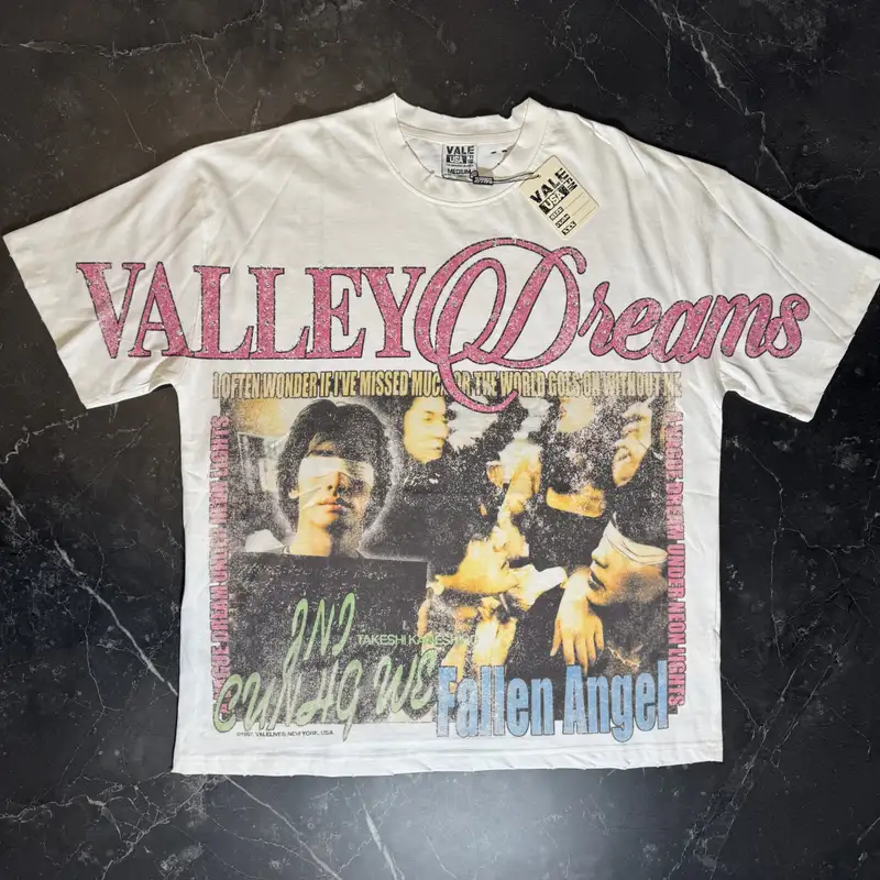 Vale Forever Fallen Bling White Tee - 1