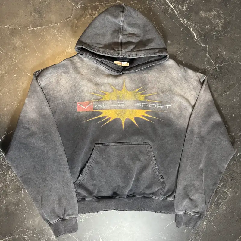 Vale Forever Sport Sunshine Black Hoodie